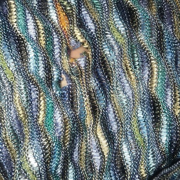 Free People Multi-Color Boxy Top - Picture 9 of 10